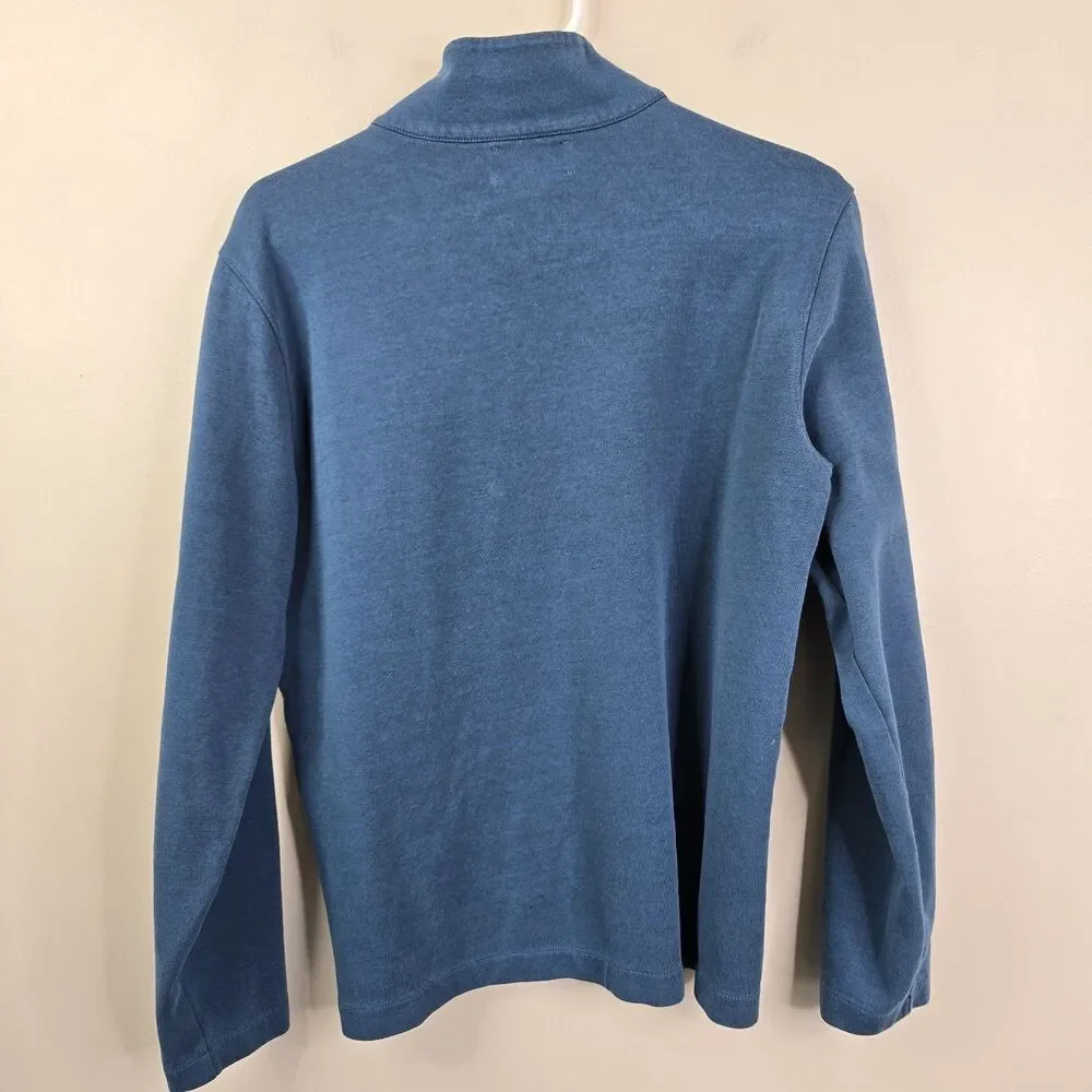 Bonobos Mens Long Sleeve Slim Fit 1/4 Zip Pullover Medium - Picture 3 of 5